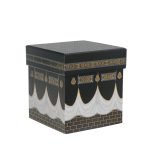 Kaaba-Set: Kleine Kaaba-Quadratbox mit Koran - 10,5x12 cm - Modell 2